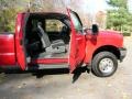 2002 Red Clearcoat Ford F250 Super Duty XLT SuperCab 4x4  photo #3