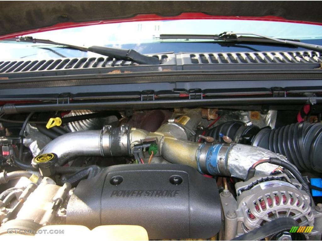 2002 Ford F250 Super Duty XLT SuperCab 4x4 7.3 Liter OHV 16V Power Stroke Turbo Diesel V8 Engine Photo #40132960