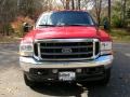 2002 Red Clearcoat Ford F250 Super Duty XLT SuperCab 4x4  photo #22