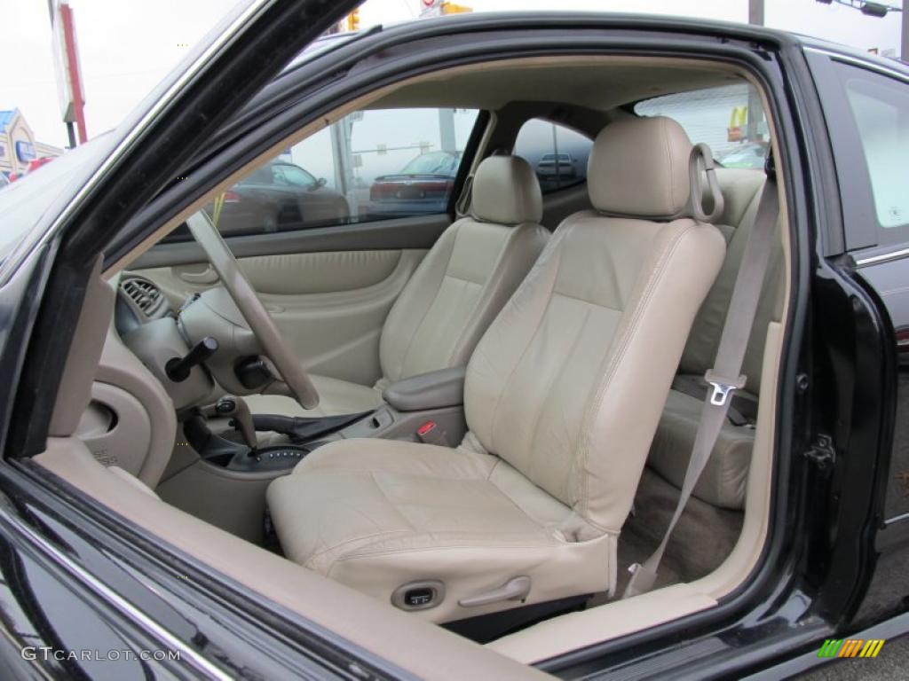 2000 Alero GLS Coupe - Black Onyx / Neutral photo #8