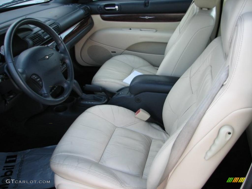 Royal Blue/Cream Interior 2001 Chrysler Sebring Limited Convertible Photo #40134989