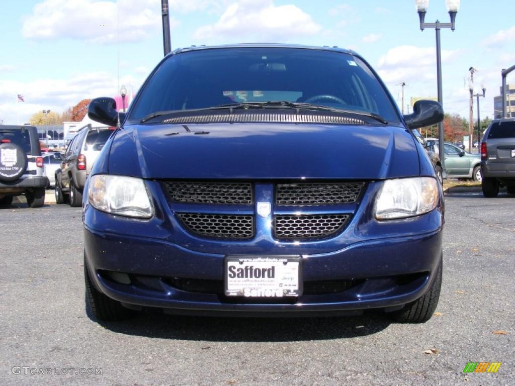 2003 Grand Caravan Sport - Midnight Blue Pearl / Navy Blue photo #2