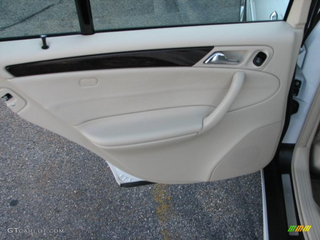 2006 Mercedes-Benz C 350 4Matic Luxury Stone Door Panel Photo #40135145