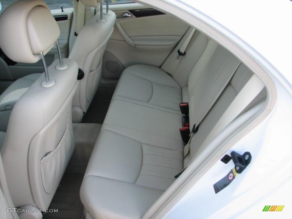 Stone Interior 2006 Mercedes-Benz C 350 4Matic Luxury Photo #40135157