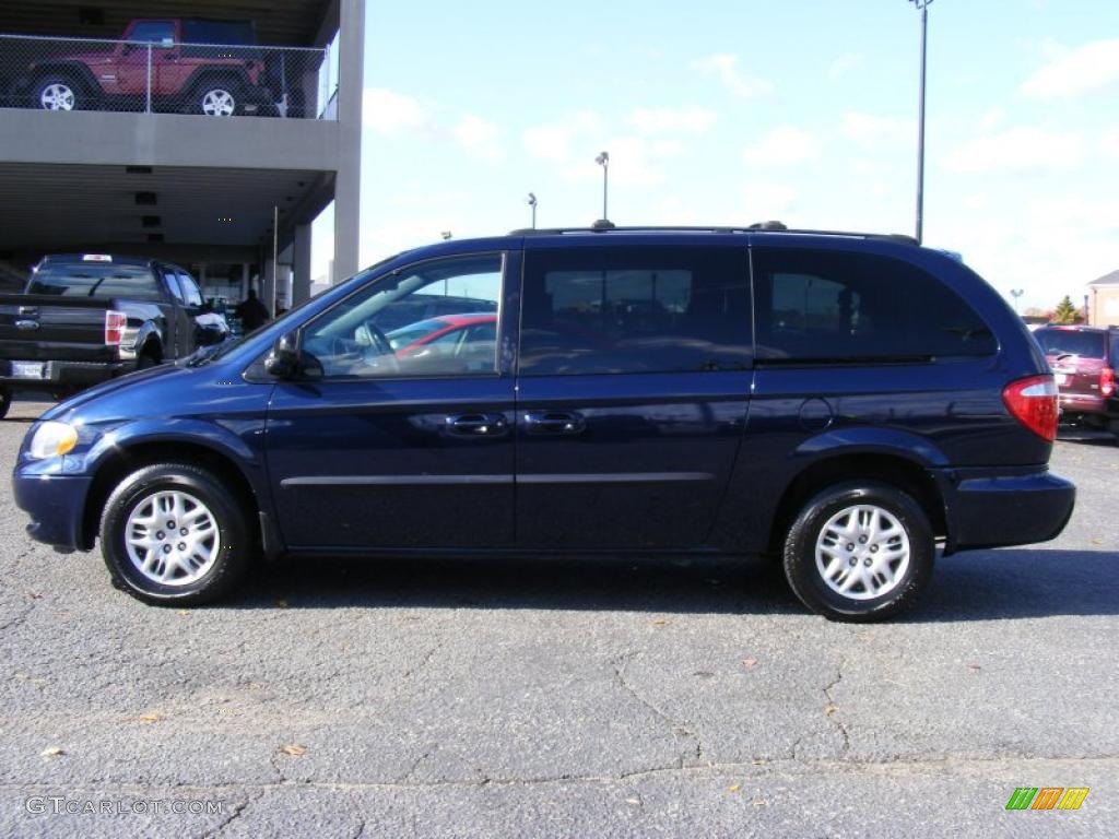 Midnight Blue Pearl 2003 Dodge Grand Caravan Sport Exterior Photo #40135161