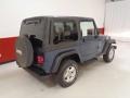 2001 Patriot Blue Pearl Jeep Wrangler Sport 4x4  photo #4