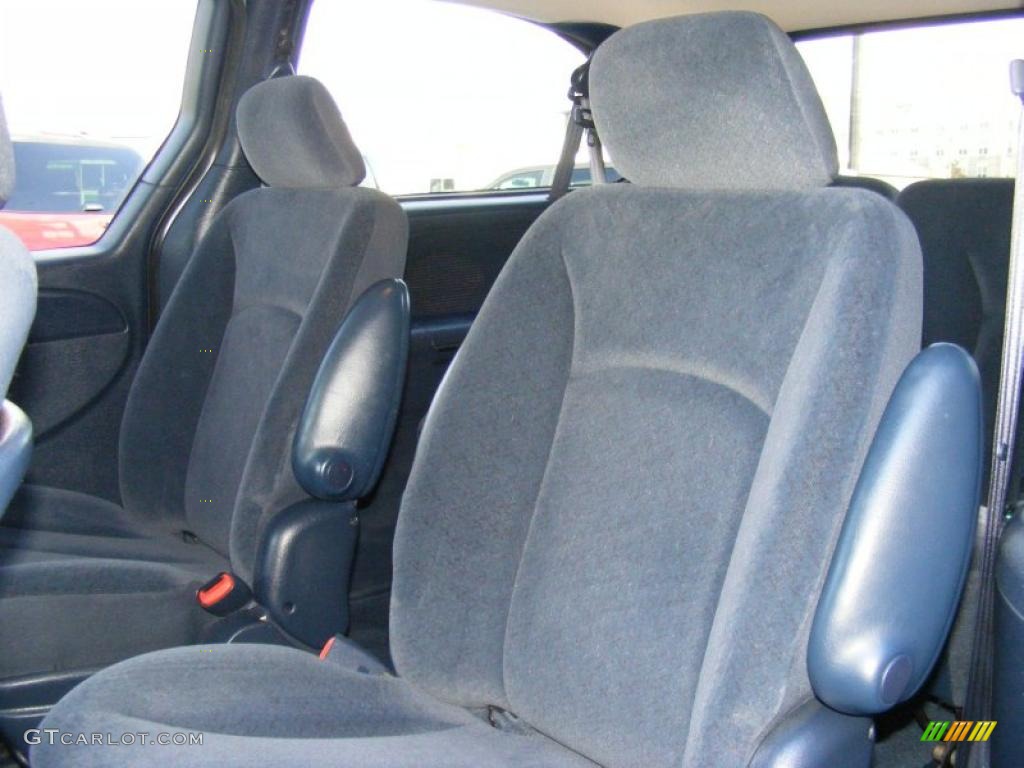 Navy Blue Interior 2003 Dodge Grand Caravan Sport Photo #40135377