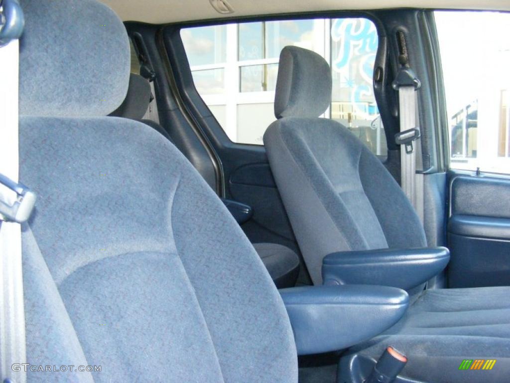 Navy Blue Interior 2003 Dodge Grand Caravan Sport Photo #40135469