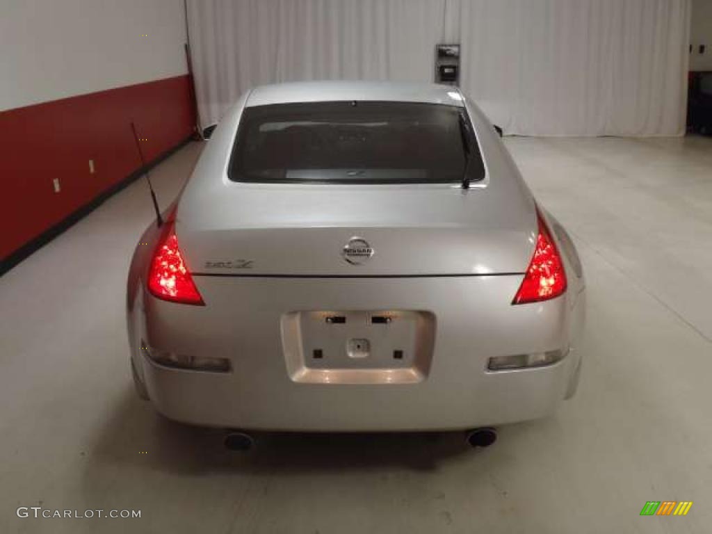 2006 350Z Touring Coupe - Silver Alloy Metallic / Charcoal Leather photo #5