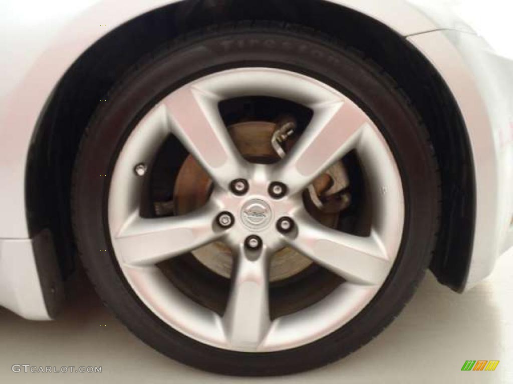 2006 350Z Touring Coupe - Silver Alloy Metallic / Charcoal Leather photo #9