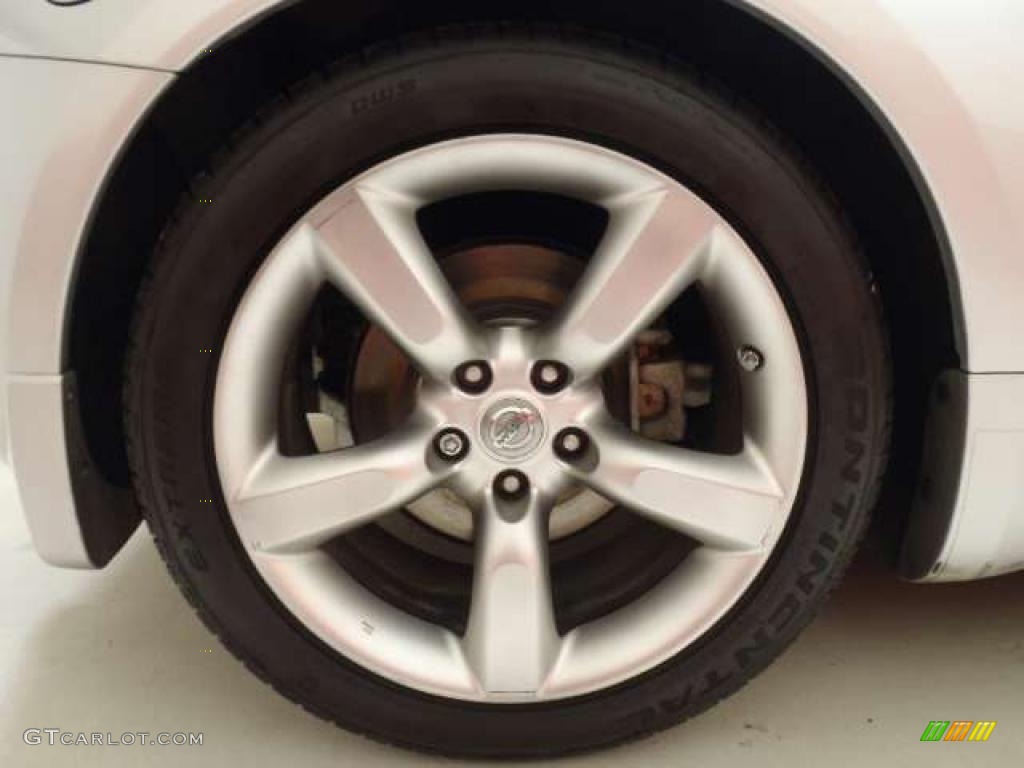 2006 350Z Touring Coupe - Silver Alloy Metallic / Charcoal Leather photo #10