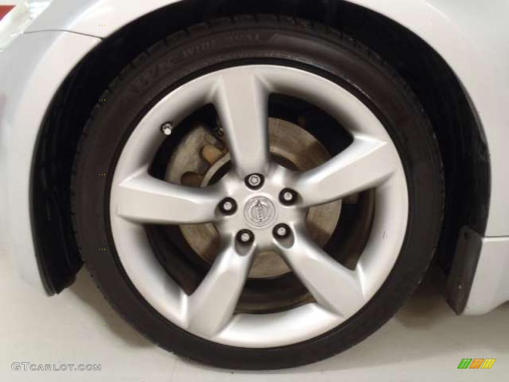 2006 350Z Touring Coupe - Silver Alloy Metallic / Charcoal Leather photo #12