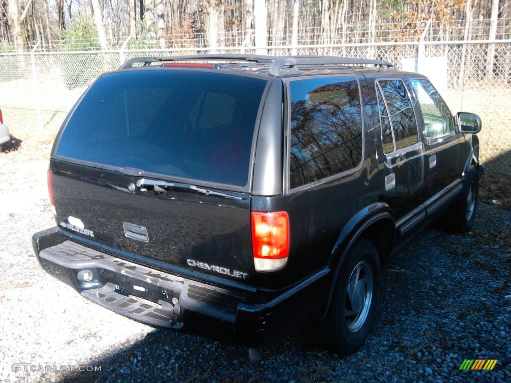 2000 Blazer LS 4x4 - Onyx Black / Graphite Gray photo #1