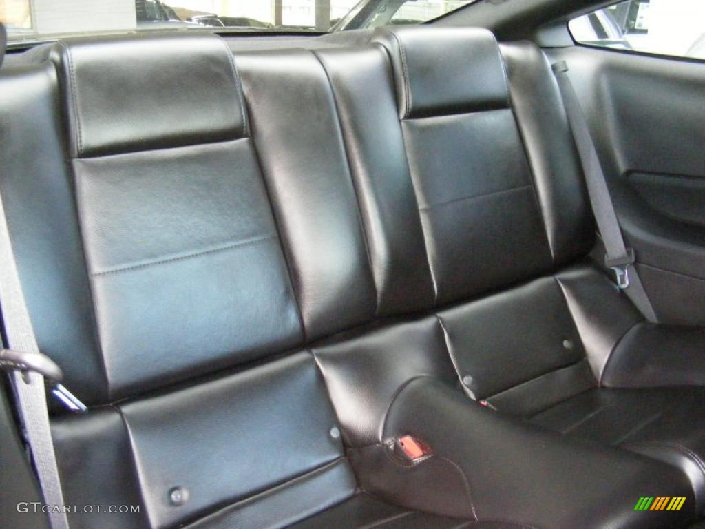 2007 Mustang V6 Premium Coupe - Black / Dark Charcoal photo #28