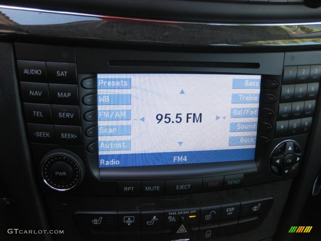 2008 E 350 Sedan - Flint Grey Metallic / Black photo #11