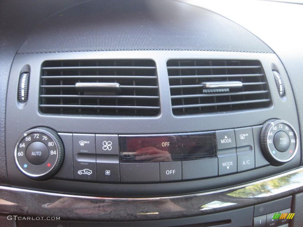 2008 E 350 Sedan - Flint Grey Metallic / Black photo #13