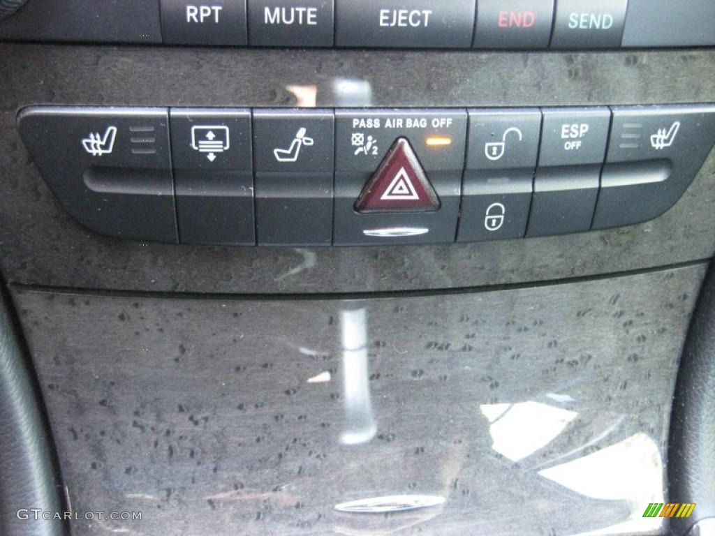 2008 E 350 Sedan - Flint Grey Metallic / Black photo #14