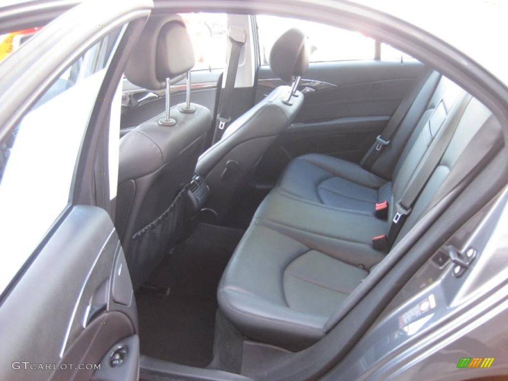 2008 E 350 Sedan - Flint Grey Metallic / Black photo #18