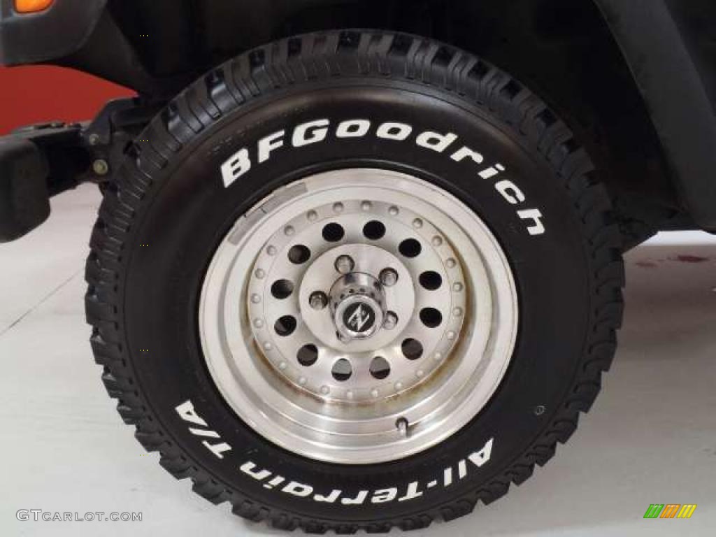 1999 Jeep Wrangler SE 4x4 Custom Wheels Photo #40138045