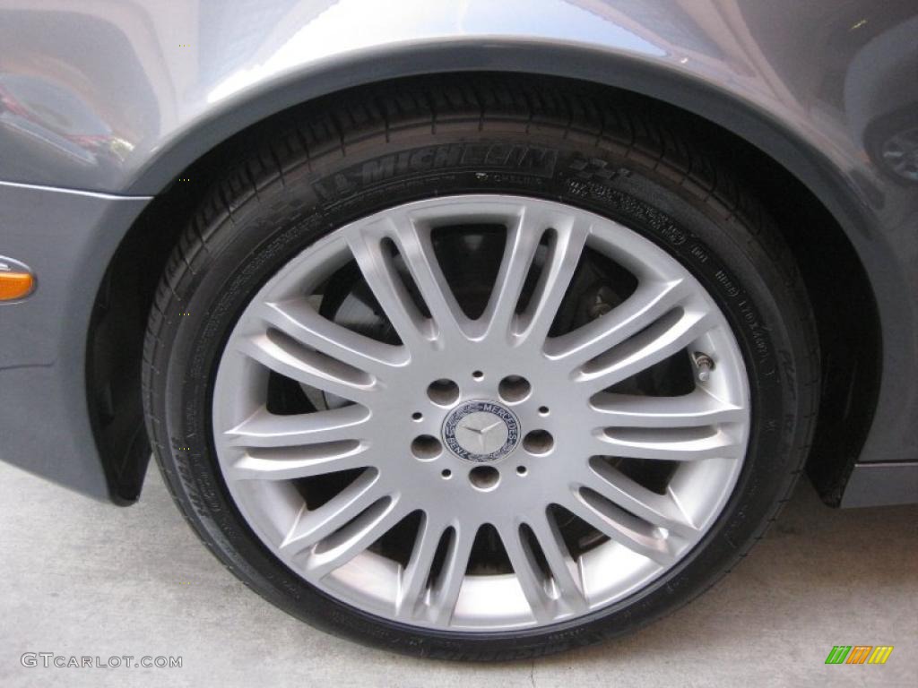 2008 E 350 Sedan - Flint Grey Metallic / Black photo #22