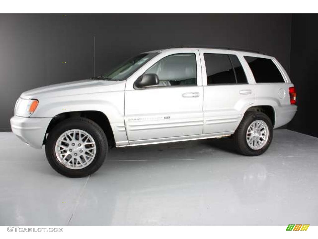 Bright Silver Metallic 2003 Jeep Grand Cherokee Limited 4x4 Exterior Photo #40138253