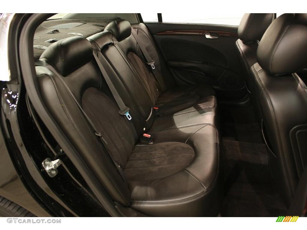Ebony Interior 2009 Buick Lucerne Super Photo #40138409