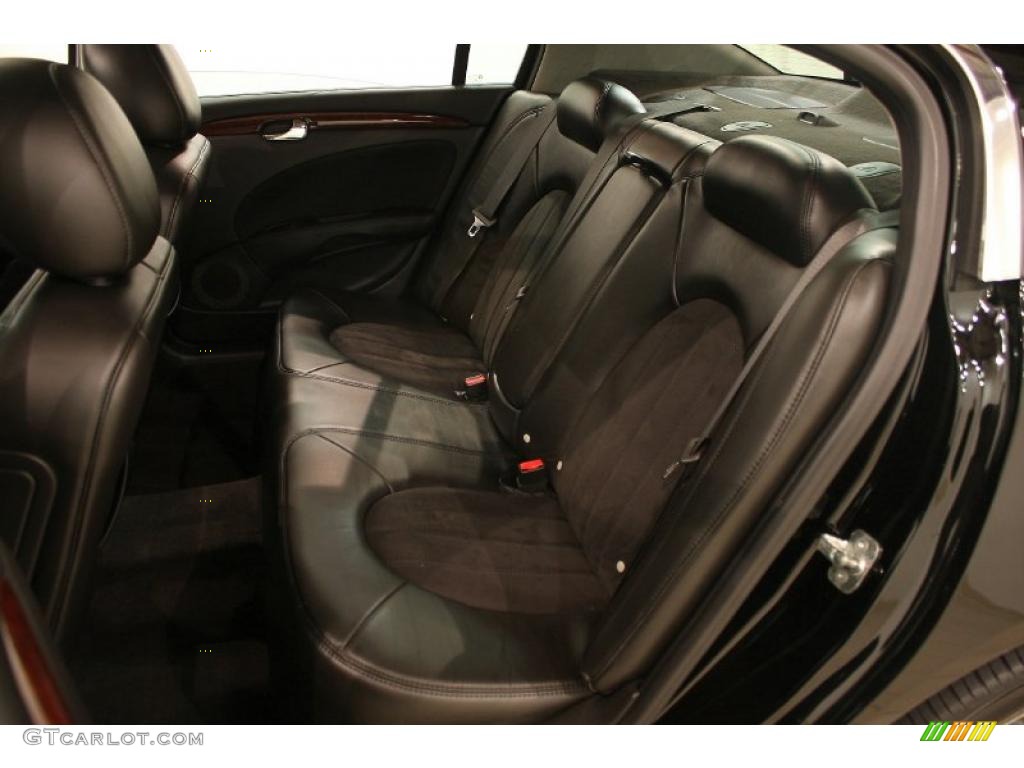 Ebony Interior 2009 Buick Lucerne Super Photo #40138425