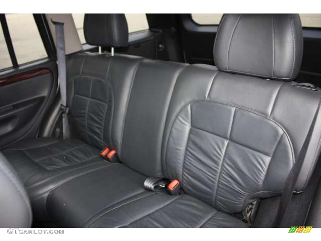 Dark Slate Gray Interior 2003 Jeep Grand Cherokee Limited 4x4 Photo #40138457