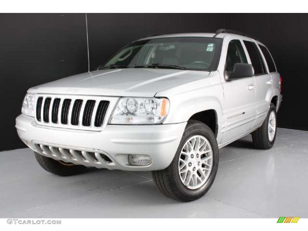 Bright Silver Metallic 2003 Jeep Grand Cherokee Limited 4x4 Exterior Photo #40138517