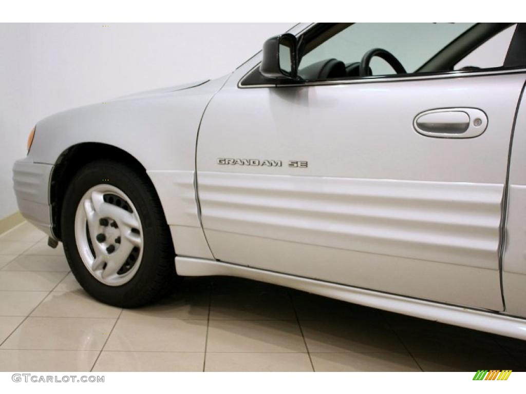 2001 Grand Am SE Sedan - Galaxy Silver Metallic / Dark Pewter photo #23