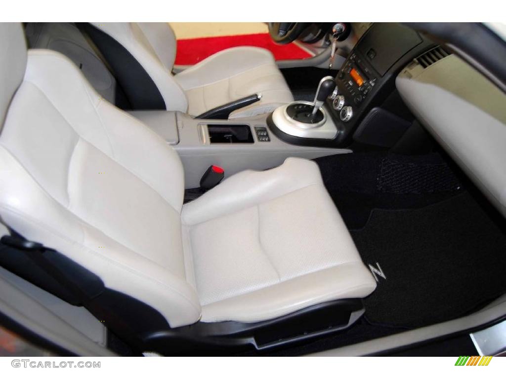 Frost Interior 2008 Nissan 350Z Enthusiast Roadster Photo #40139525