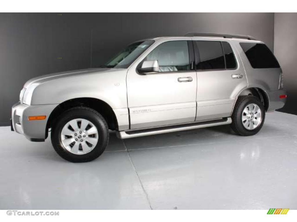 Silver Birch Metallic 2008 Mercury Mountaineer AWD Exterior Photo #40139605