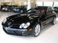 Pure Black 2008 Mercedes-Benz SLR McLaren Roadster Exterior