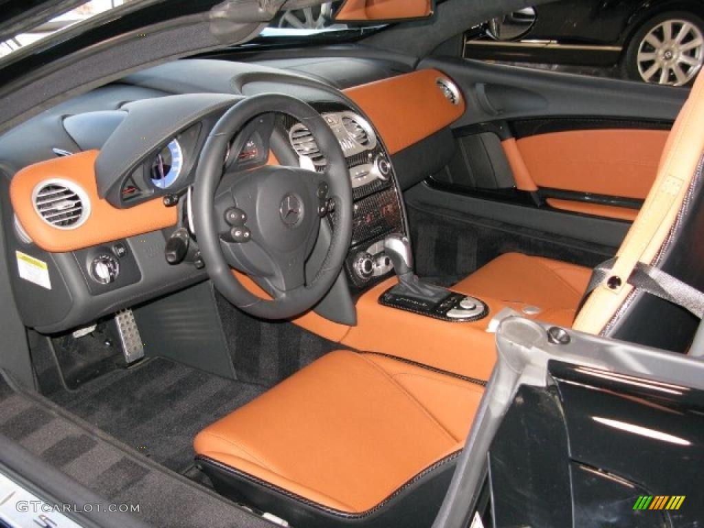 Copper Silver Arrow Interior 2008 Mercedes-Benz SLR McLaren Roadster Photo #40140101