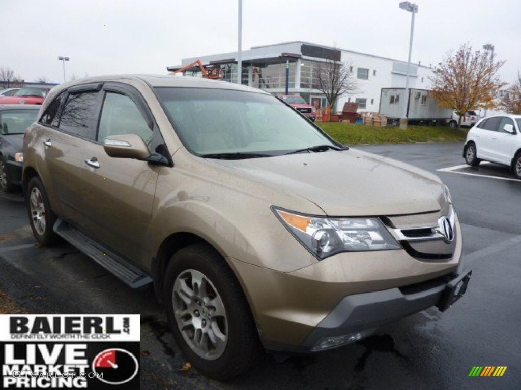 Desert Rock Metallic Acura MDX