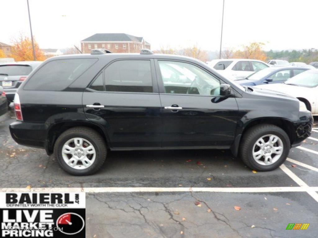 2004 MDX Touring - Nighthawk Black Pearl / Saddle photo #3