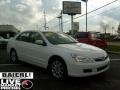 2007 Taffeta White Honda Accord EX-L V6 Sedan  photo #1
