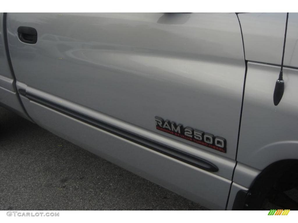 2000 Ram 2500 SLT Regular Cab 4x4 - Light Driftwood Satin Glow / Mist Gray photo #20