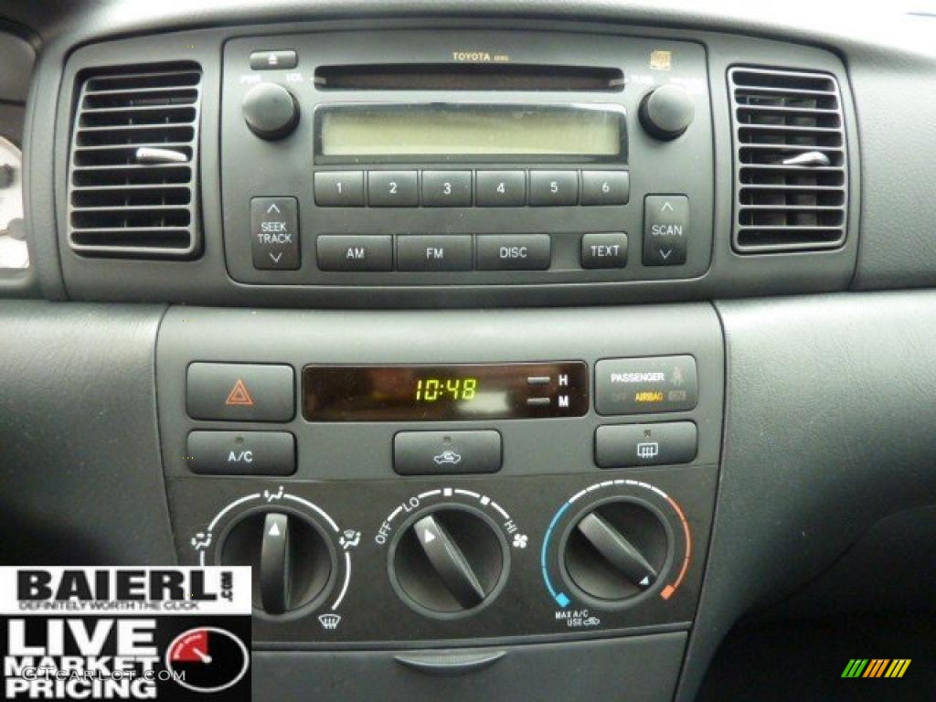 2006 Corolla S - Indigo Ink Pearl / Dark Charcoal photo #18