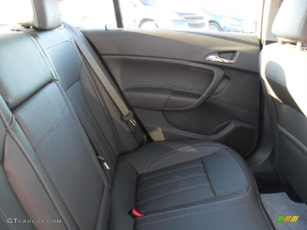 Ebony Interior 2011 Buick Regal CXL Photo #40147093