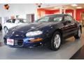 2001 Navy Blue Metallic Chevrolet Camaro Coupe  photo #2