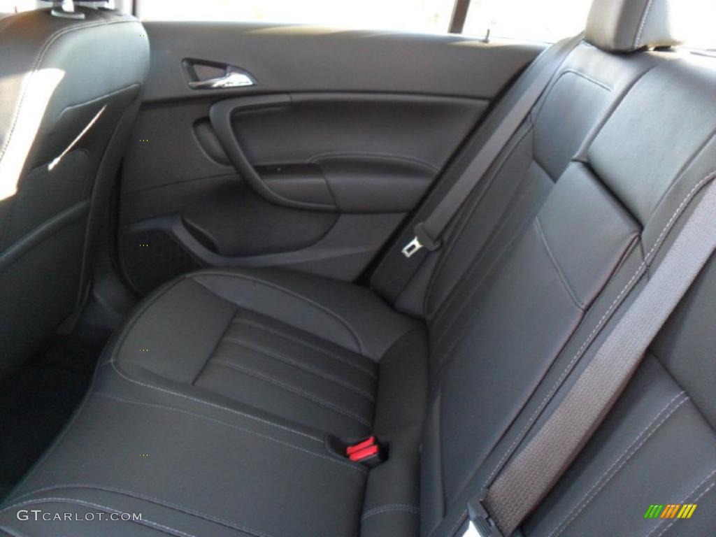 Ebony Interior 2011 Buick Regal CXL Photo #40147489