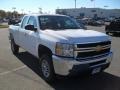 Summit White 2011 Chevrolet Silverado 2500HD Extended Cab 4x4 Exterior