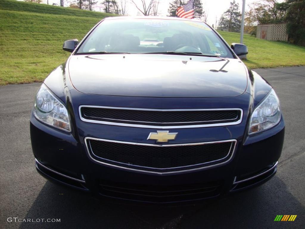 2008 Malibu LT Sedan - Imperial Blue Metallic / Titanium Gray photo #3