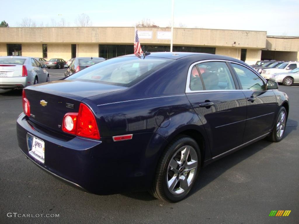 2008 Malibu LT Sedan - Imperial Blue Metallic / Titanium Gray photo #7