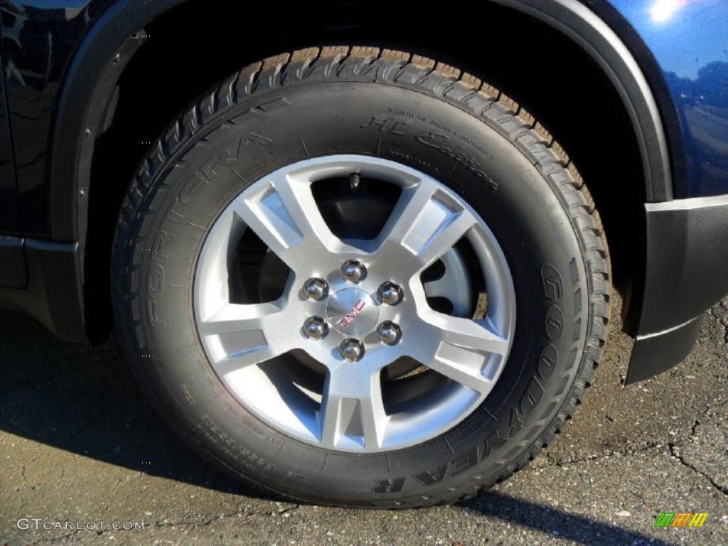 2011 Acadia SLE - Deep Blue Metallic / Light Titanium photo #20