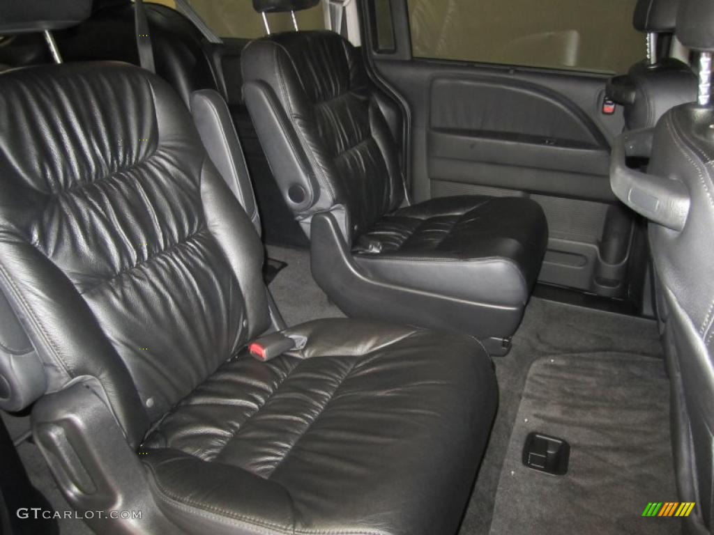 Black Interior 2010 Honda Odyssey Touring Photo #40150065