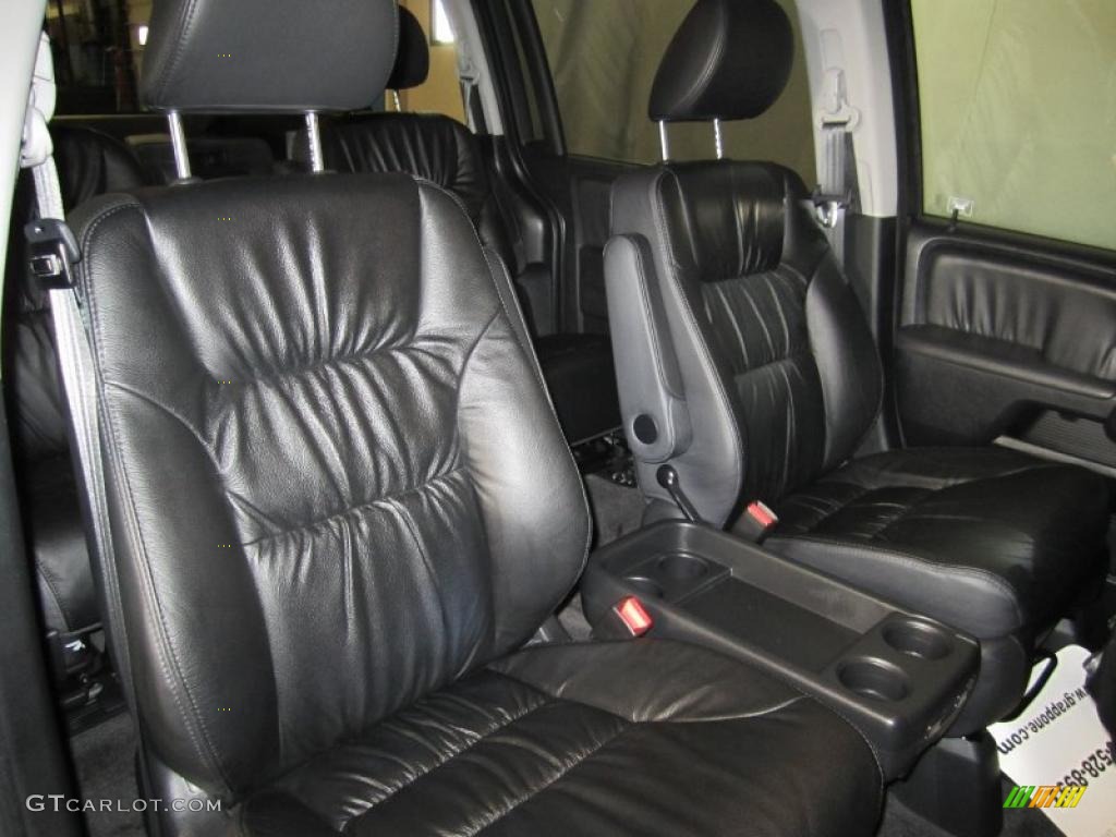 Black Interior 2010 Honda Odyssey Touring Photo #40150161