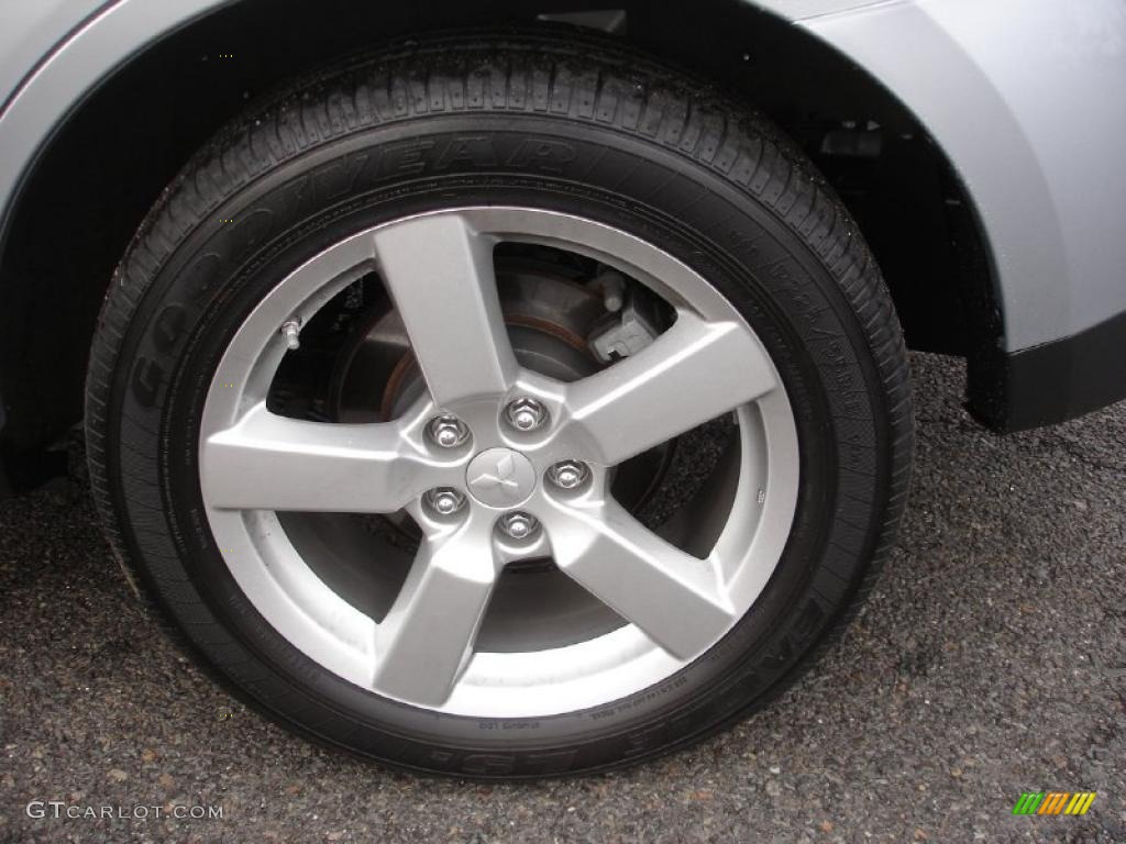 2008 Mitsubishi Outlander XLS 4WD Wheel Photo #40150241