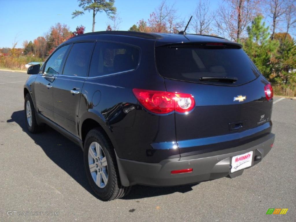 2011 Traverse LT - Dark Blue Metallic / Dark Gray/Light Gray photo #2